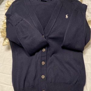 Navy Ralph Lauren cardigan